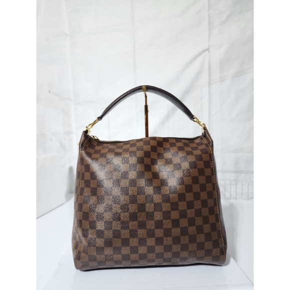 LOUIS VUITTON Damier Ebene Portobello PM Brown - Picture 6 of 15